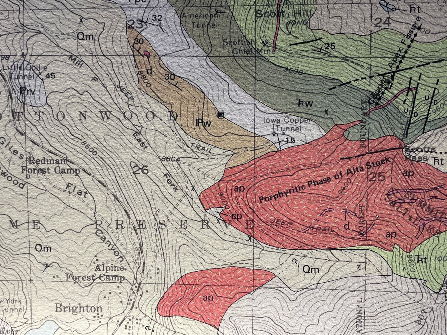 1978 Geology of the Big Cottonwood Mining District Utah